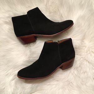 Sam Edelman black booties Sz 7.5
